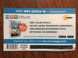 Wps office 2019 activation key